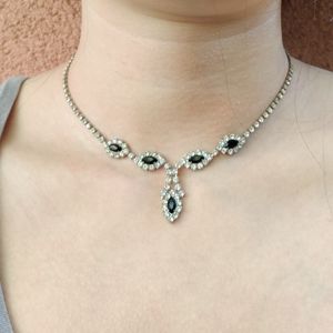 15″/18″ rhinestone necklace